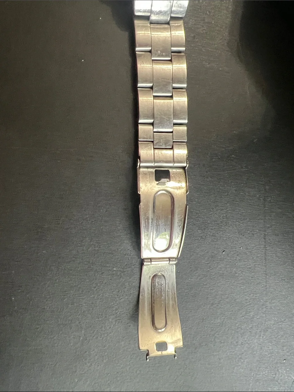 Seiko perpetual calendar stainless steel Bracelet Watch with Dial for parts case